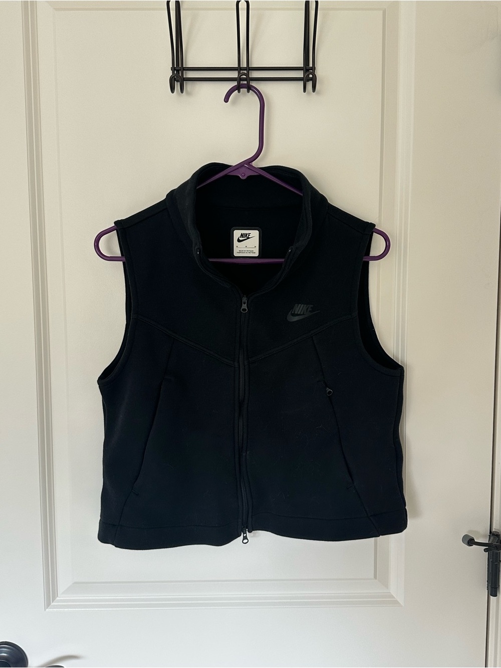 Nike Black Zip-Up Women's Vest